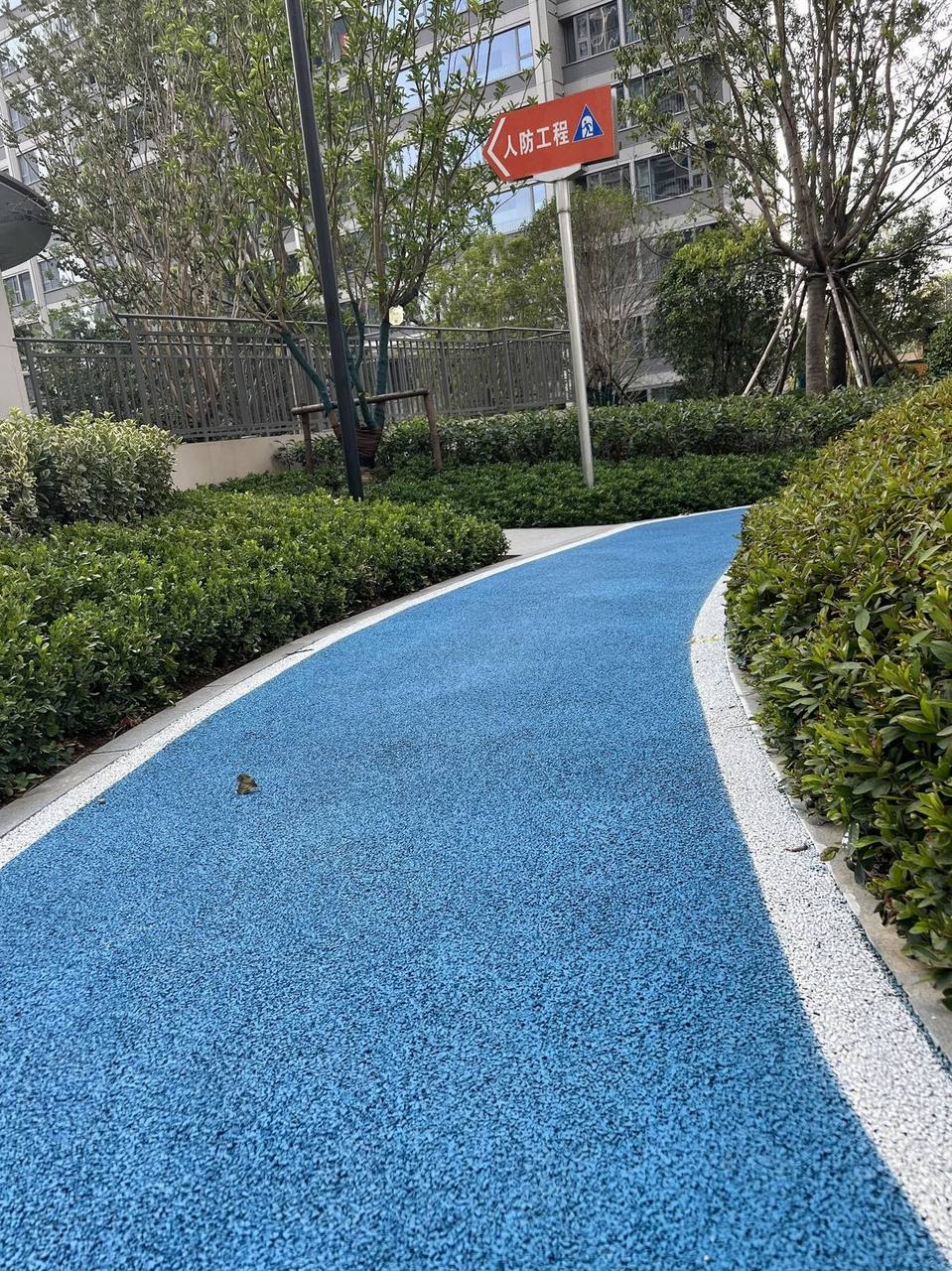 南京六合区某市政道路冷拌沥青材料项目（约1858㎡） 实拍